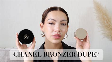 revolution dupe for chanel cream bronzer|what the dupe bronzer review.